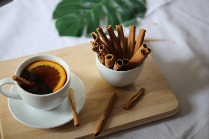 cinnamon dandelion tea fasting